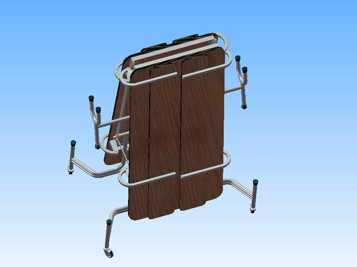 多功能折疊餐桌結(jié)構(gòu)設計